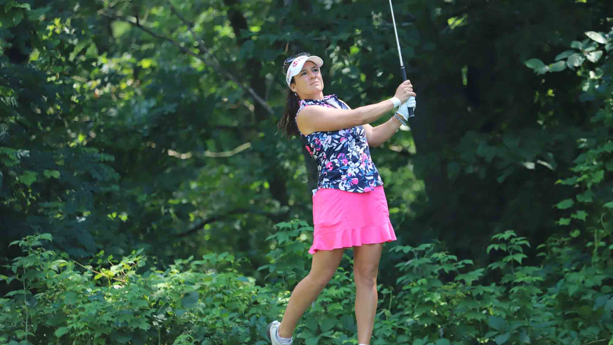 Rachel Rohanna during the final round of the Twin Bridges Championship
