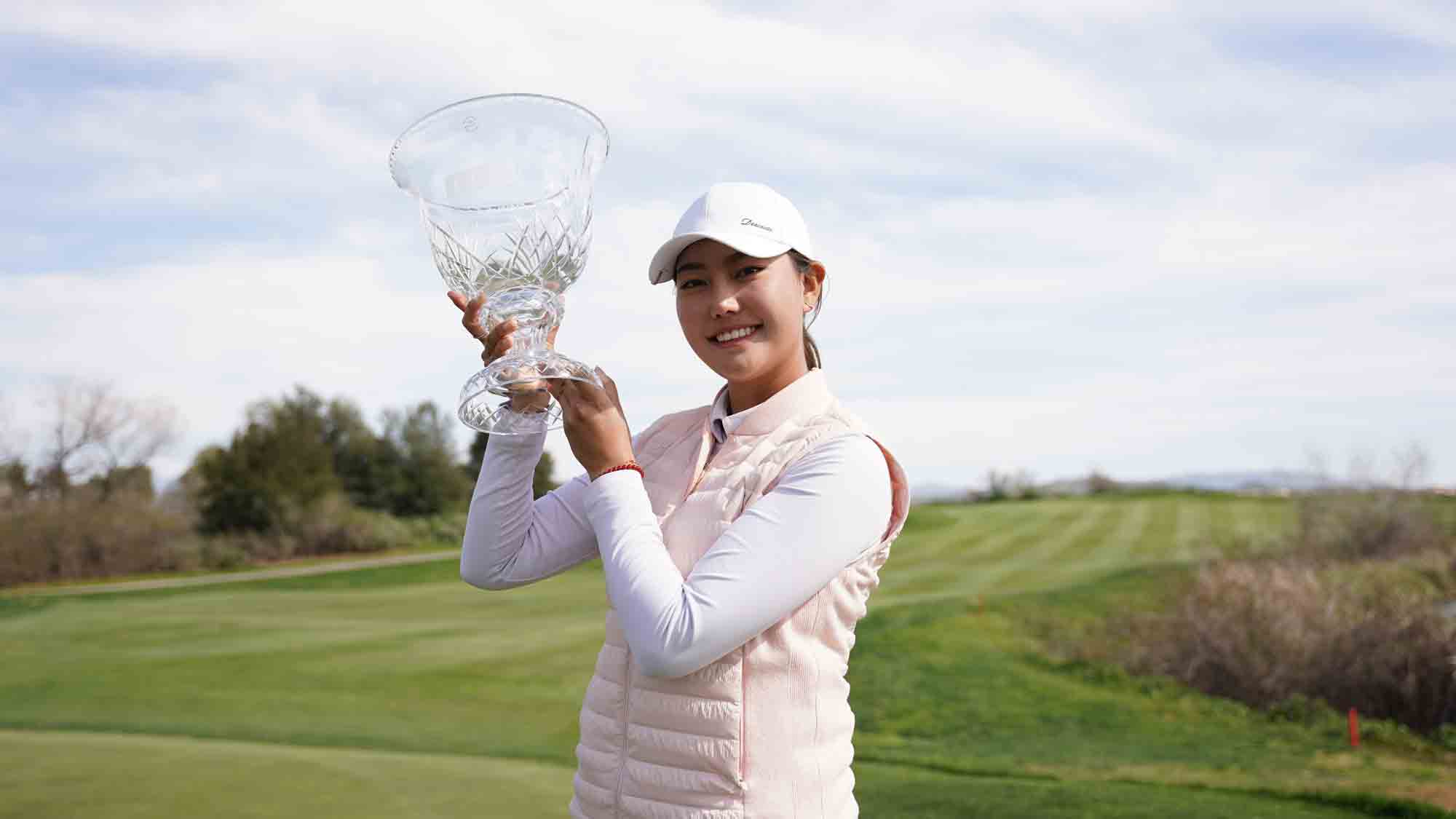 Miranda Wang during the final round of the IOA Championship