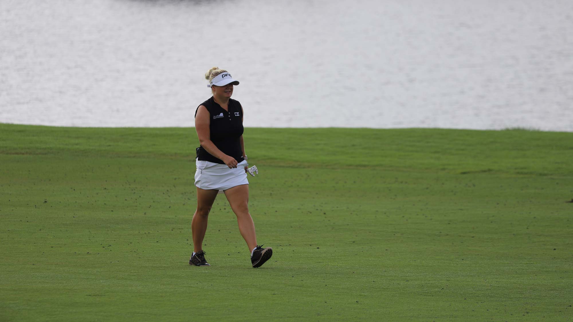 Michaela Finn during the second round of the 2021 Epson Tour Championship