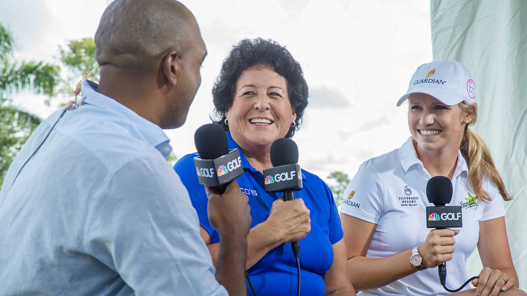 Nancy Lopez and Emily Talley