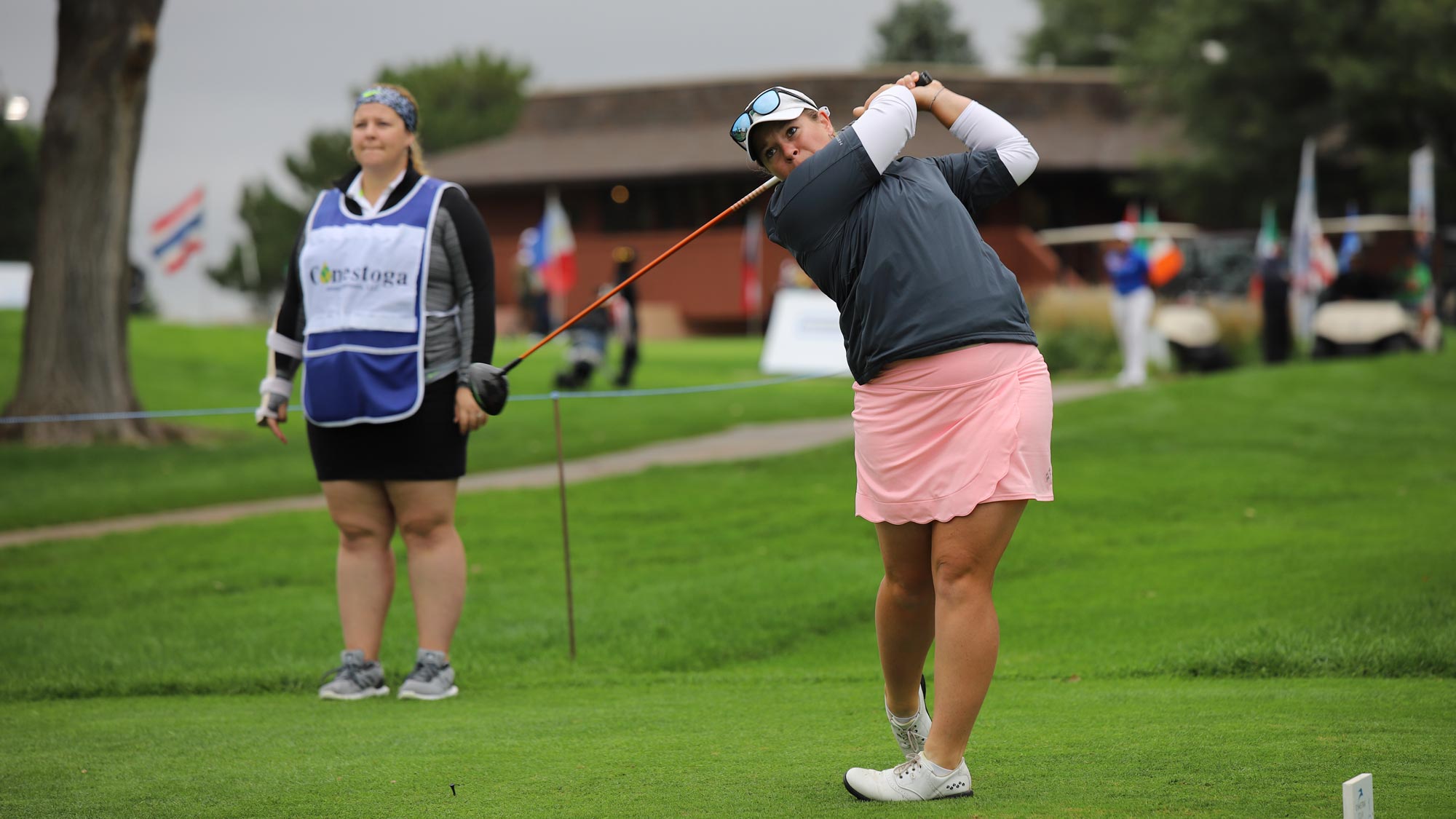 Allyssa Ferrell during the final round of the Garden City Charity Classic