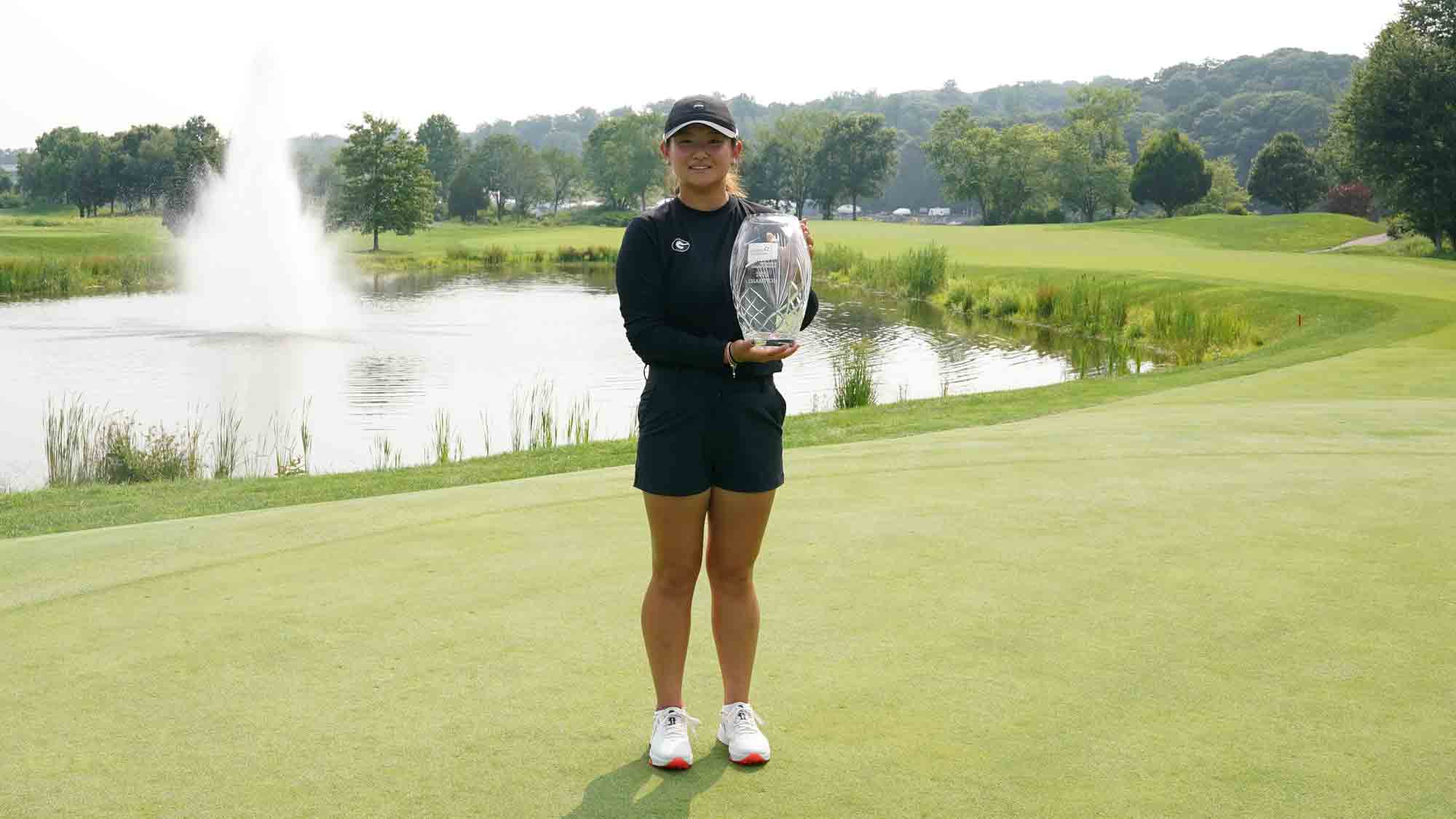 Jenny Bae during the final round of the Hartford Healthcare Women's Championship