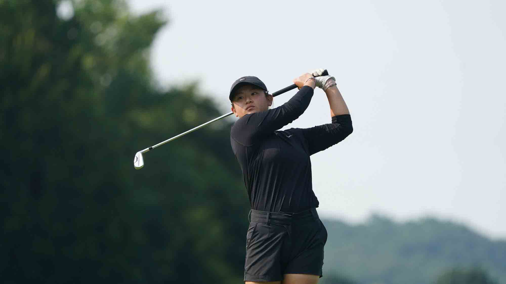 Jenny Bae during the third round of the Hartford Healthcare Women's Championship