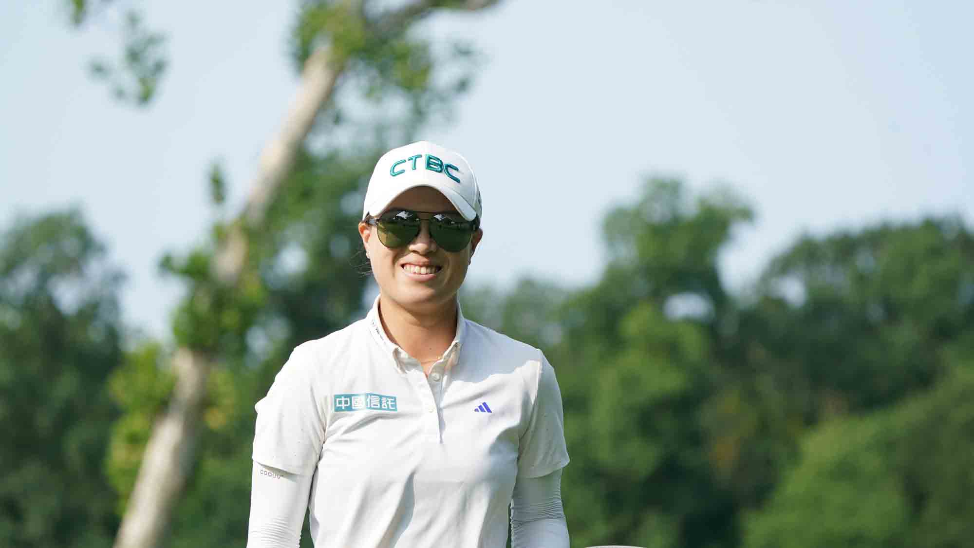 Ssu-Chia Cheng during the final round of the Hartford Healthcare Women's Championship