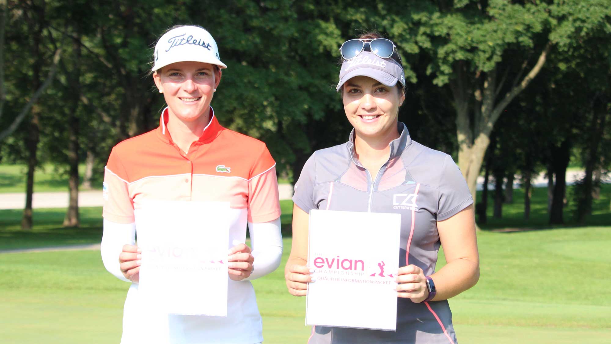 Marion Ricordeau and Brittany Marchand