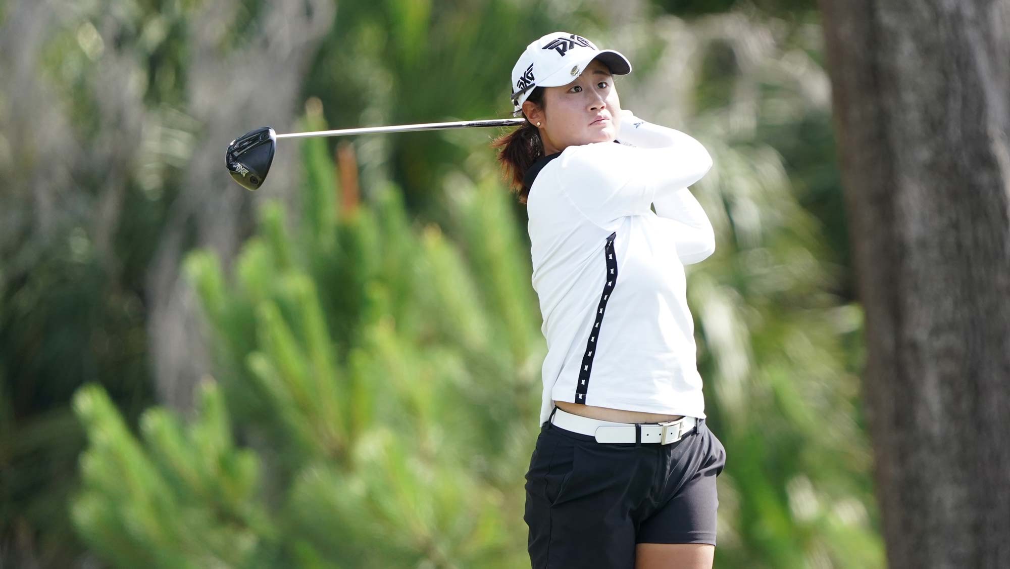 Gina Kim during the opening round of the Inova Mission Inn Resort and Club Championship