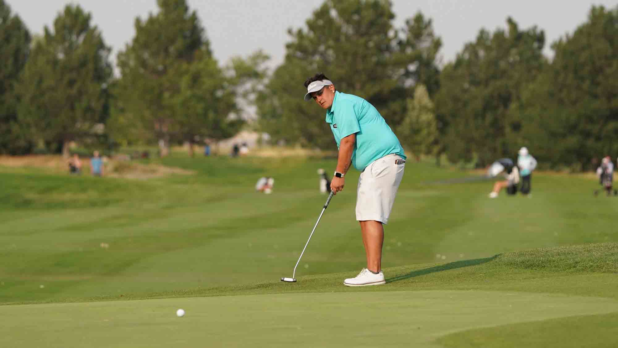 Daniela Iacobelli during the second round of the Wildhorse Ladies Golf Classic