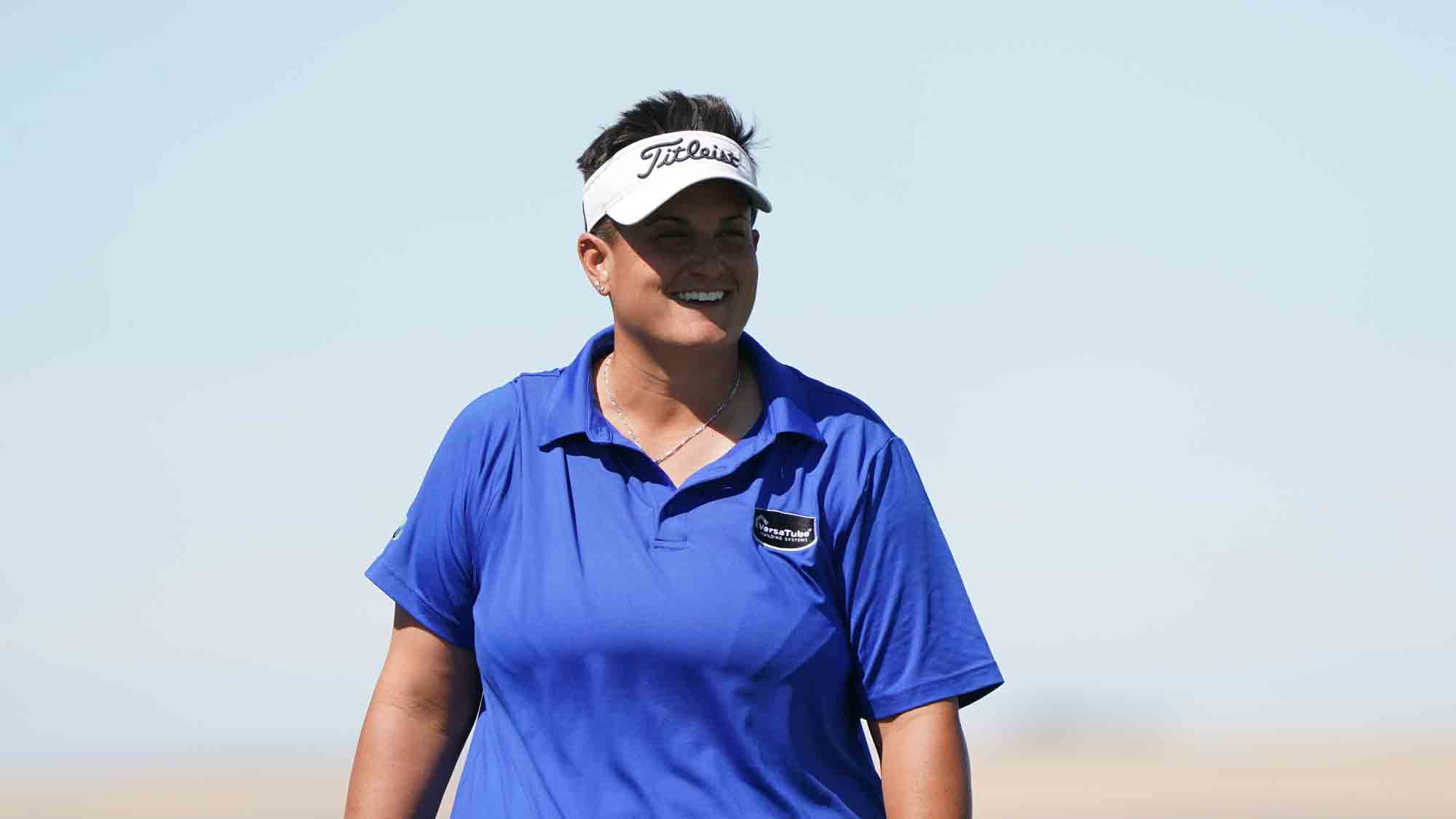 Daniela Iacobelli during the final round of the Wildhorse Ladies Golf Classic