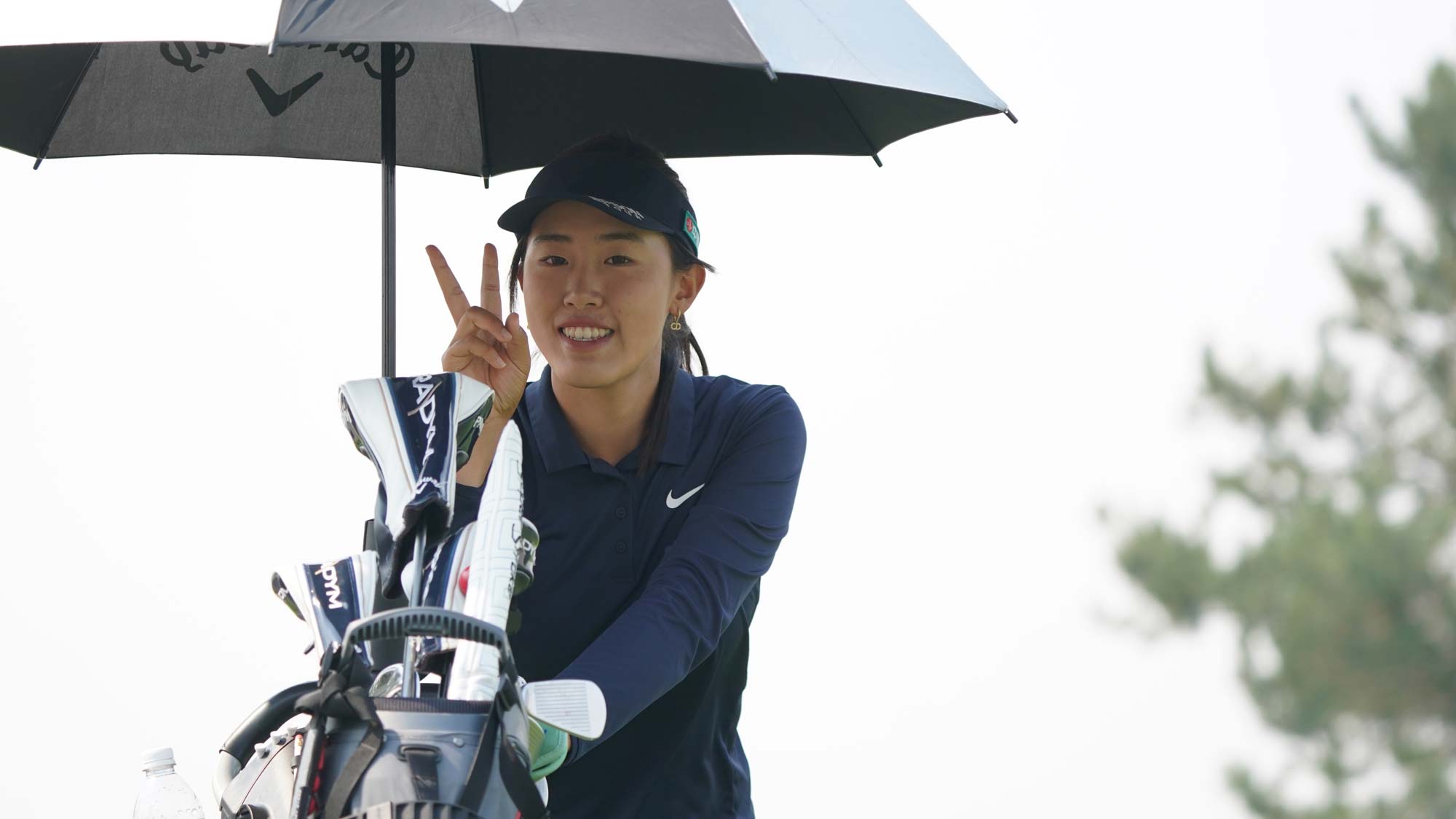 Xiaowen Yin during the second round of the 2023 Wildhorse Ladies Golf Classic