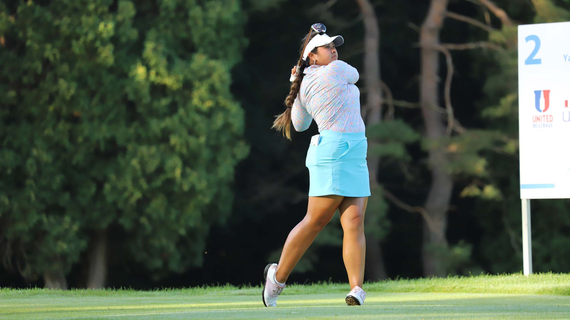 Lilia Vu during the second round of the 2021 Four Winds Invitational