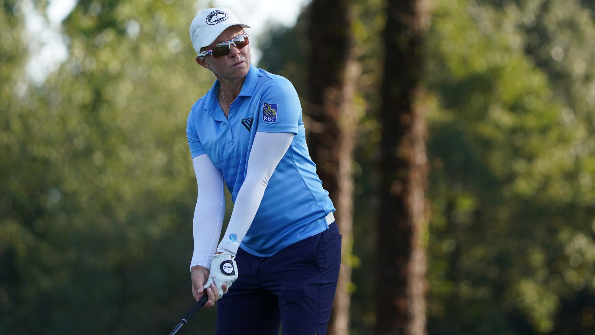 Alena Sharp during the opening round of the Tuscaloosa Toyota Classic