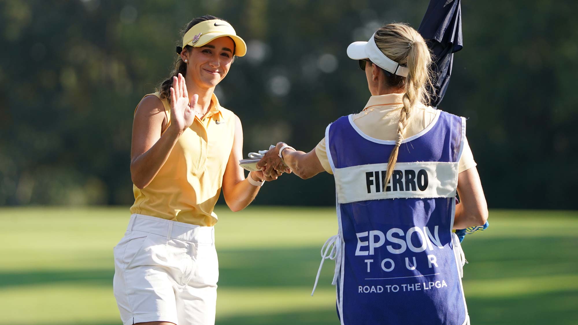 Isabella Fierro during round 2 of the Tuscaloosa Toyota Classic