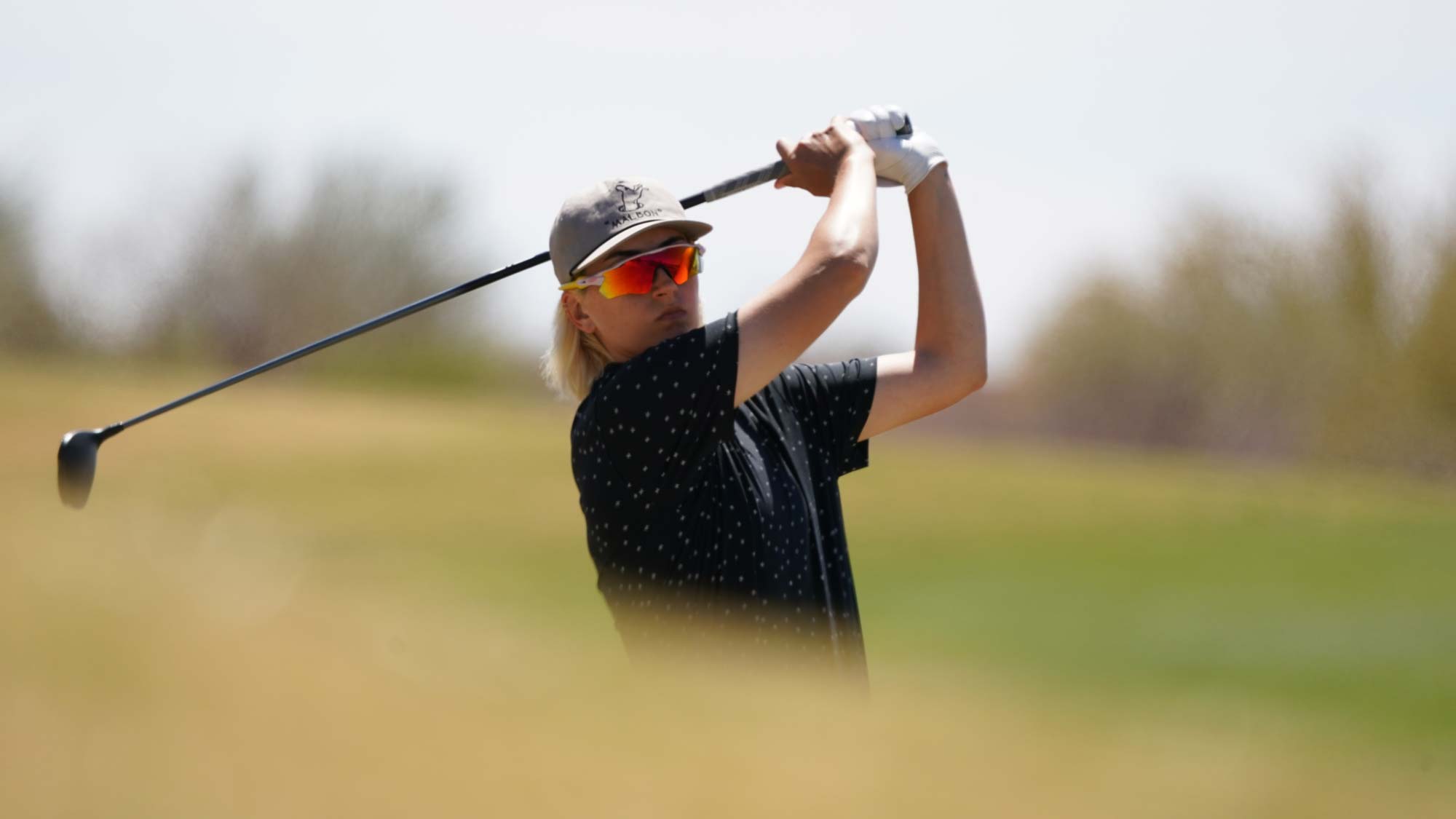 Gigi Stoll during the second round of the 2023 Casino Del Sol Golf Classic