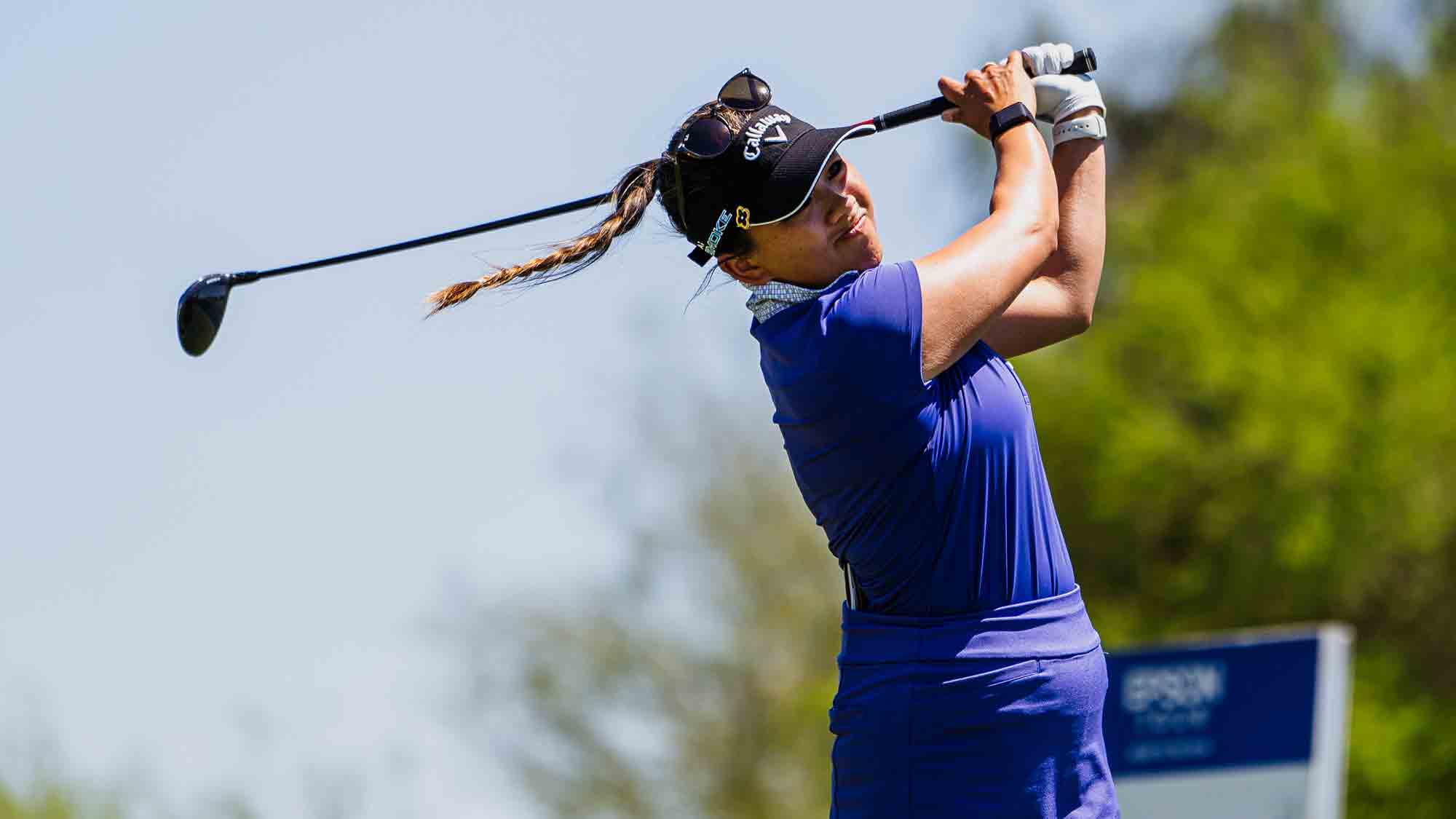 Brianna Do during the second round of the Casino Del Sol Golf Classic