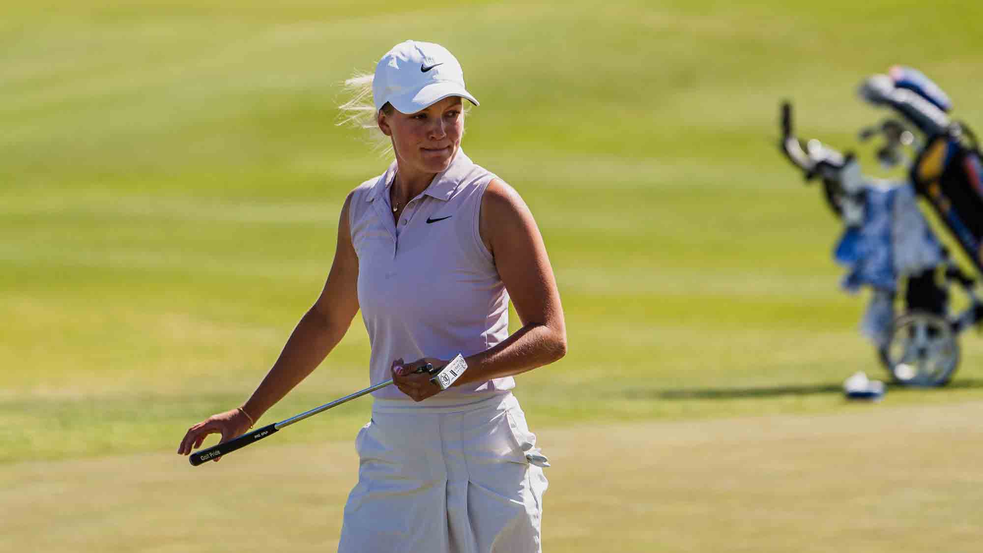 Beatrice Wallin during the second round of the Casino Del Sol Golf Classic