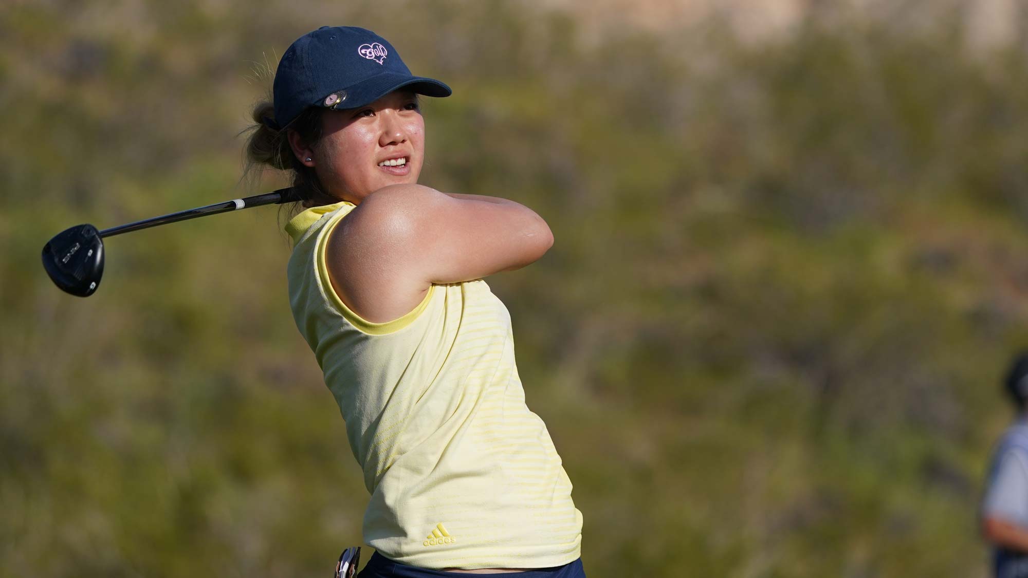 Natasha Oon during the opening round of the 2023 Copper Rock Championship
