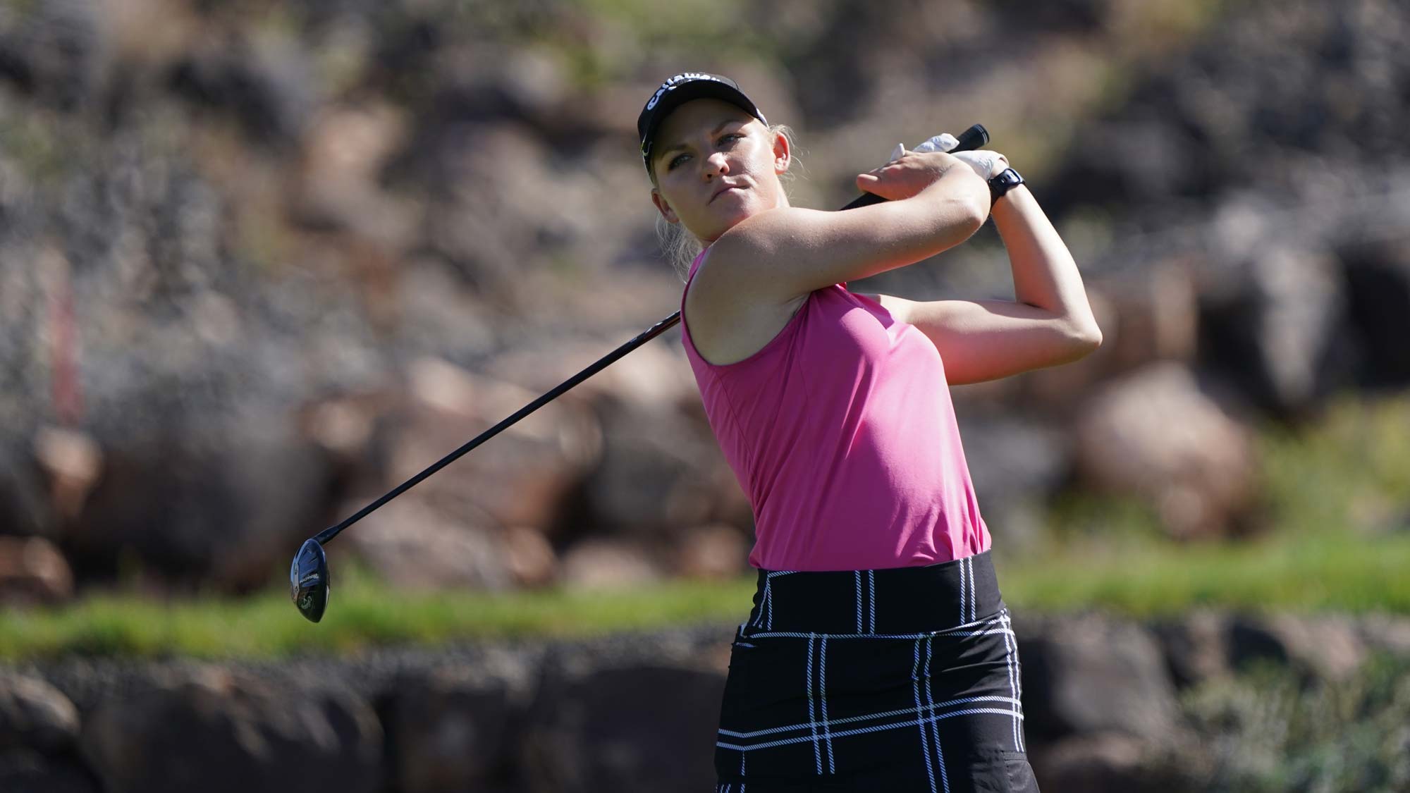 Alana Uriell during the final round of the 2023 Copper Rock Championship