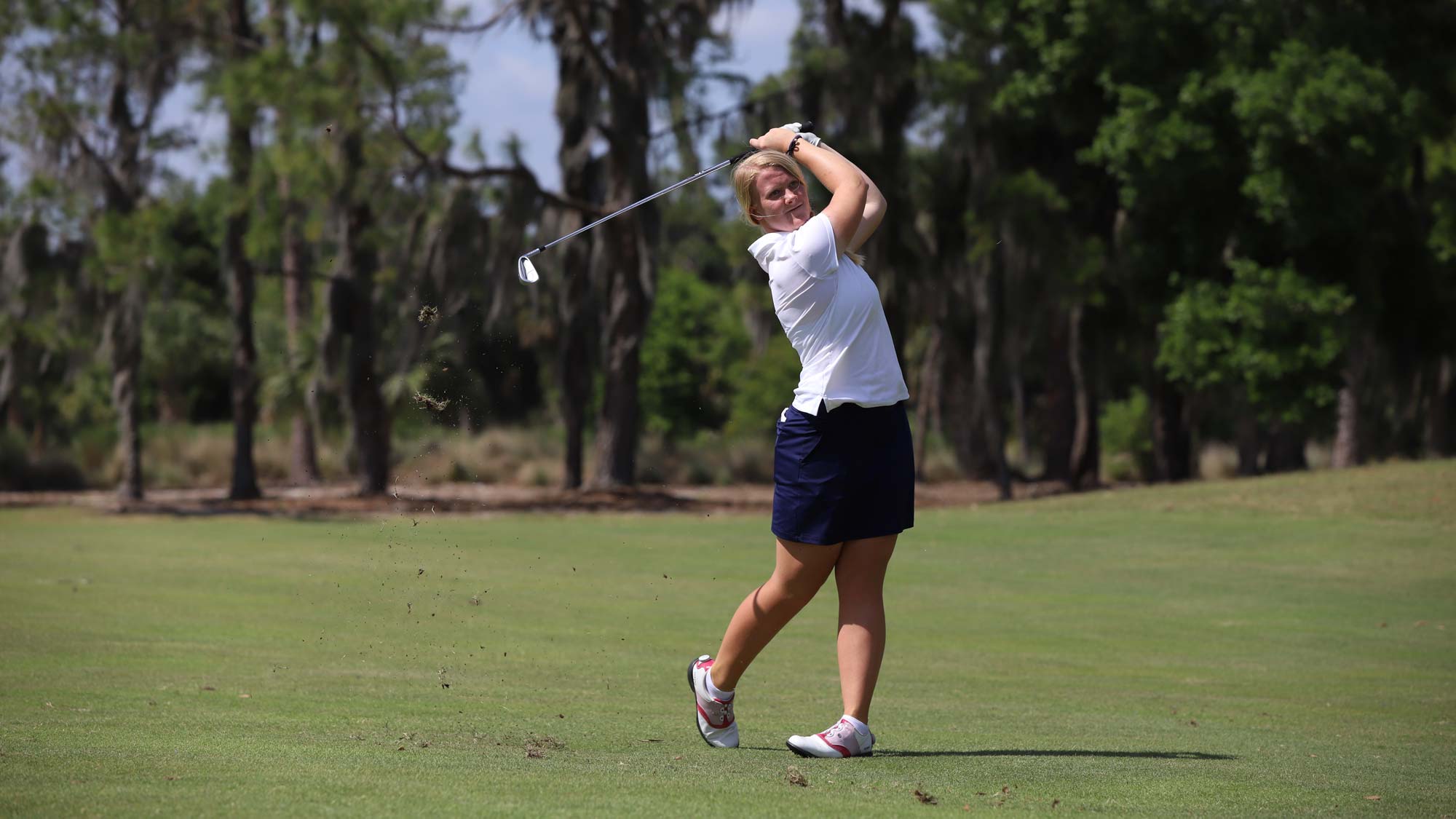 Ingrid Lindblad practice round