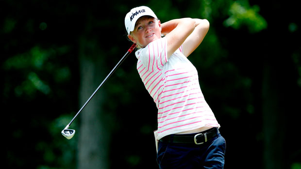 Stacy Lewis during the final round of the 2014 Walmart NW Arkansas Championship Presented by P&G